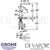Grohe Essence Single-Lever Sink Mixer Kitchen Tap Dimensions